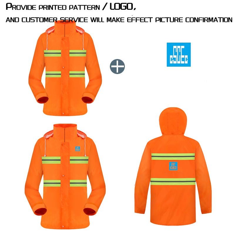 Product Name: Taffeta Double-Layer Raincoat Suit (PVC Waterproof Coati
